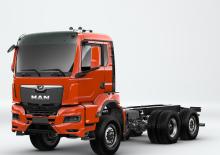 Твърдо шаси MAN TGS 28.470 6x4-4