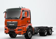 Твърдо шаси MAN TGS 28.470 6x4-4