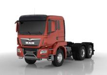 Твърдо шаси MAN TGS 33.460 6x6H