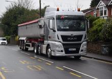 Твърдо шаси MAN TGX 24.470 6x2-2