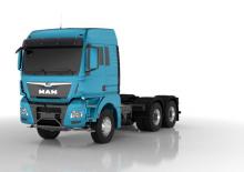 Твърдо шаси MAN TGX 33.540 6x4