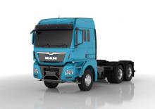Твърдо шаси MAN TGX 33.540 6x4