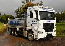 Твърдо шаси MAN TGX 35.470 8x4-4
