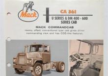 Твърдо шаси Mack U-700ST CA361 ENDT 865 6x4
