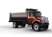 Твърдо шаси International Workstar 7300 132 SFA Day Cab Cummins B6.7
