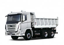 Твърдо шаси Hyundai Commercial Vehicles XCIENT 6x4 10m3 D6CB3H