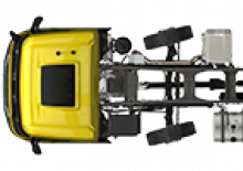 Твърдо шаси DAF XDC 370 FAD