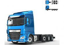 Твърдо шаси DAF XF 450 FAK