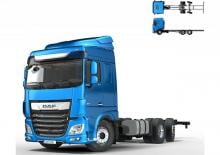Твърдо шаси DAF XF 450 FAN
