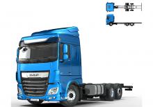 Твърдо шаси DAF XF 450 FAR