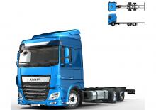 Твърдо шаси DAF XF 450 FAR Low Deck