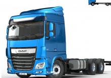 Твърдо шаси DAF XF 450 FAS