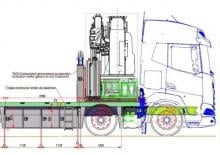 Твърдо шаси DAF XF 530 FAX