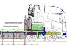 Твърдо шаси DAF XF 530 FAX