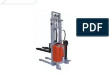 Уоки стакери Noblelift SPM15