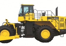 Колесна дозаторна машина Komatsu WD600-6