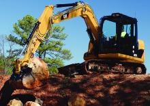Верижни екскаватори Caterpillar 307D