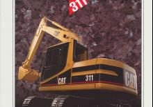 Верижни екскаватори Caterpillar 311