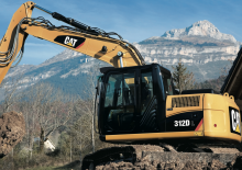 Верижни екскаватори Caterpillar 312D L