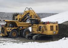 Верижни екскаватори Caterpillar 6060