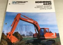 Верижни екскаватори Koehring 6620