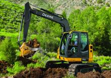 Верижни екскаватори John Deere Construction 75G