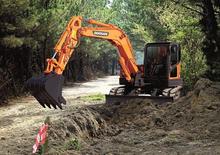Верижни екскаватори Doosan DX 80 R 3