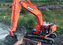 Верижни екскаватори Doosan DX340LC-3