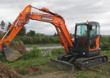 Верижни екскаватори Doosan DX62R-3