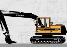 Верижни екскаватори Volvo EC150C