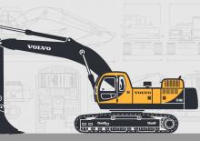 Верижни екскаватори Volvo EC460