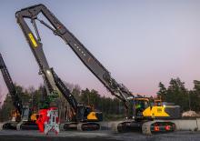 Верижни екскаватори Volvo EC500 High Reach