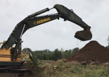 Верижни екскаватори Akerman-Volvo H16C