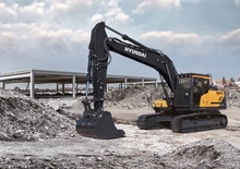 Верижни екскаватори Hyundai HX220AL