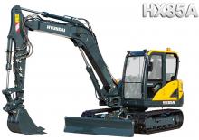 Верижни екскаватори Hyundai HX85A