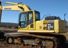 Верижни екскаватори Komatsu PC270LC-6