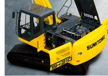 Верижни екскаватори Sumitomo SH210F-5 MACAN