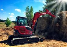 Верижни екскаватори Yanmar ViO82 
