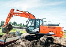 Верижни екскаватори Hitachi ZX210LCN-6