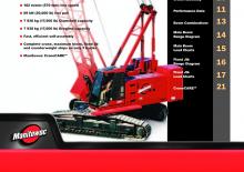 Верижни кранове - решетъчна стрела Manitowoc 111 E