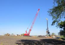 Верижни кранове - решетъчна стрела Manitowoc 12000 E-1