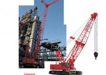 Верижни кранове - решетъчна стрела Manitowoc 12000 E