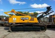 Верижни кранове - решетъчна стрела Fuchs 125 R