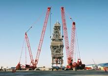 Верижни кранове - решетъчна стрела Manitowoc 18000