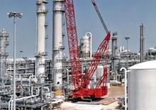 Верижни кранове - решетъчна стрела Manitowoc 21000