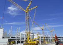 Верижни кранове - решетъчна стрела Sennebogen 4400
