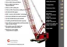 Верижни кранове - решетъчна стрела Manitowoc 555