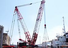 Верижни кранове - решетъчна стрела Hitachi Sumitomo 6000 SL-X