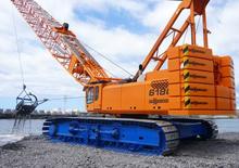 Верижни кранове - решетъчна стрела Sennebogen 6180 HD SL