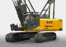Верижни кранове - решетъчна стрела Sennebogen 640 R-HD